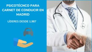 psicotécnico carnet de conducir Madrid